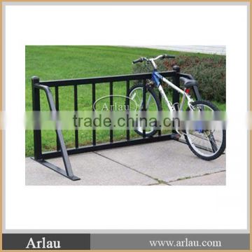 Arlau wholesale oblong metal bicycle rack parking bike rack