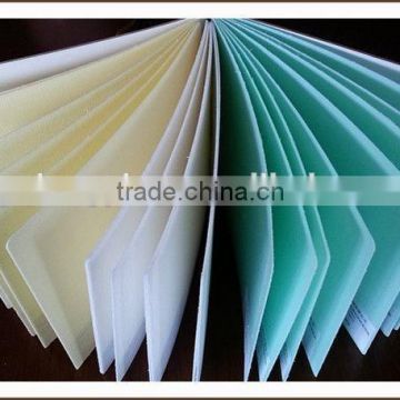 Hot melt adhesive toe puff and counter with different quality level
