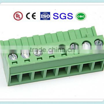 4P Cable Terminal Block XS2ESDV 300V 15A 5.0/5.08/7.62/3.81/3.5mm Pitch with UL, CE, ISO, SGS,CQC Approved