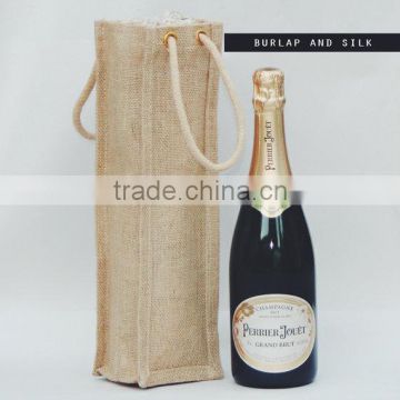 Wholesale Burlap Wine Bag