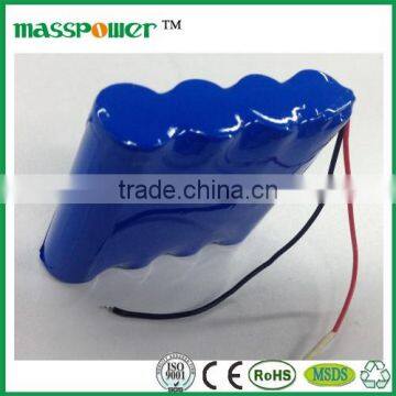 Four brand cells li ion 3.7v 10000mah