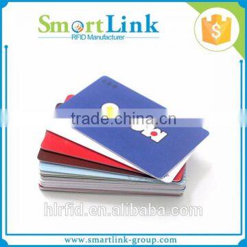 factory price rfid rewritable Inkjet Printable PVC ID Cards white card blank card for club memeber management