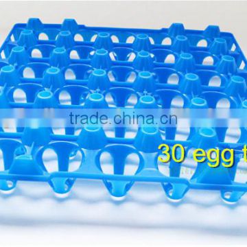 Custom high quality professional plastic chicken egg tray with holes