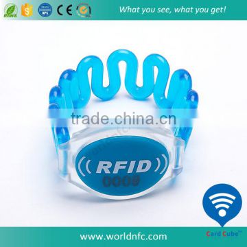 Waterpoof Elastic RFID Wristband for Swimming Pool