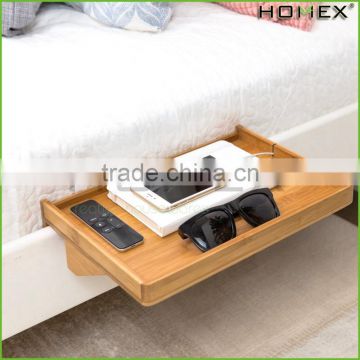 Bunk Bed Shelf Bedside Shelf Bamboo Bedside Storage Tray Homex_BSCI Factory