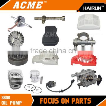 3800 Chainsaw spare parts oil pump for chainsaw