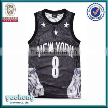 fashion sportswear all over 3d printing vest/tank top sublimation