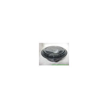 Round shape microwaveable PP box ( 24 oz )