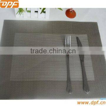 hot selling PVC woven dinning table placemat