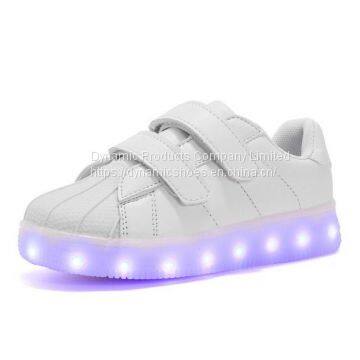 Fashion USB charging LED sneakers for children