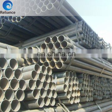 China manufacturer company black round steel pipe/steel tube/ BS 1387 erw steel tube