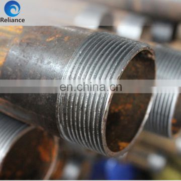Threaded ends thin wall steel pipe
