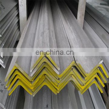 Hot Rolled Brush stainless steel angle bar 321