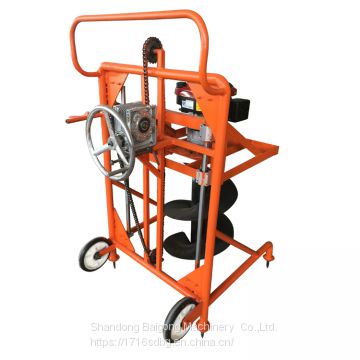 The portable and light weight  hand-push digging machine for sale