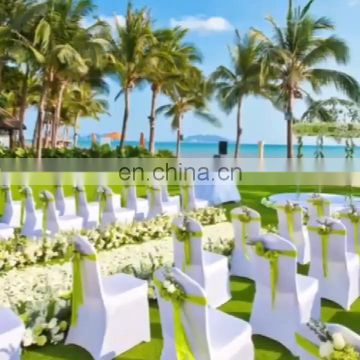 Wholesale cheap Christmas party wedding spandex folding banquet chair covers