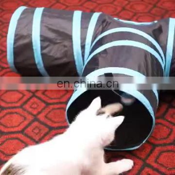 3/4 Holes Collapsible Pet Tunnel Three-channel T Joint Y Joint Cat Tunnel Foldable Cat Training Playing Tunnel
