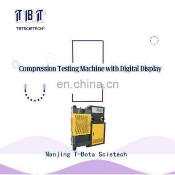 T-BOTA 2000kN Digital Display Electro Hydraulic Compression Testing Machine 200T Compression Strength Test Machine