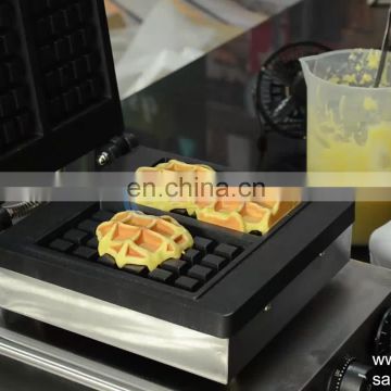 Factory Wholesale Electric Waflera Maker Waffle Making Machine Used Commercial Waffle Irons Gaufrier for Sale