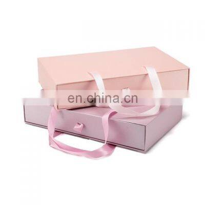 Cardboard magnetic folding  Underwear Bra Packaging box