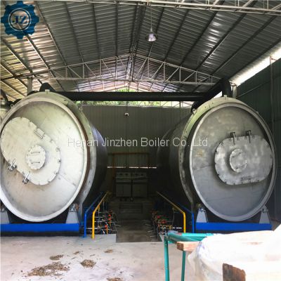 500kg-10ton Small Scrap Tyre Recycling To Oil Machine