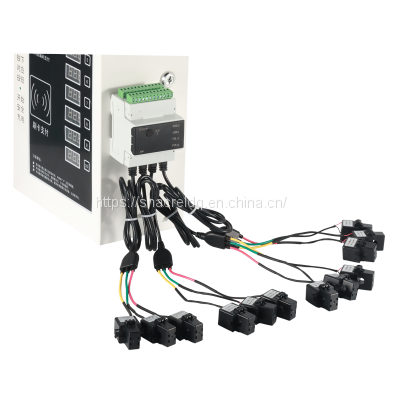 Acrel ADW200-D24-1S multi-channel din rail energy meter with buttons 1 way active pulse output
