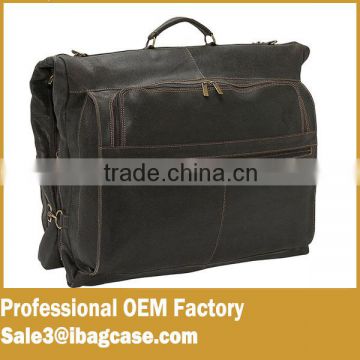 Suit Garment Bag foldable Suit Packaging Bags For Dress with pockets