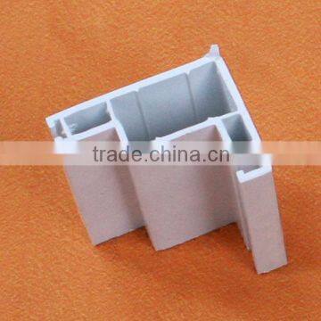 huazhijie rigid Anti ultraviolet radiation extruded upvc window profile for insect screen sash