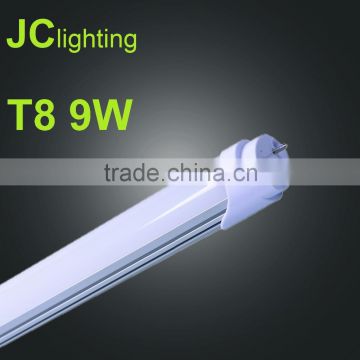 residential lighting led PC tube 0.6m t8 led tube 9w