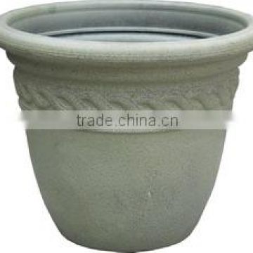 decorative balcony shallow ceramic terra cotta flower pots bulk