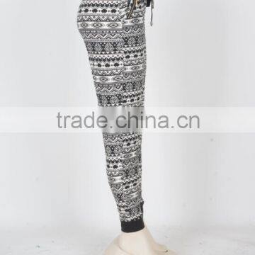 2016 European American style sublimation printed women custom pants/tights with your own design