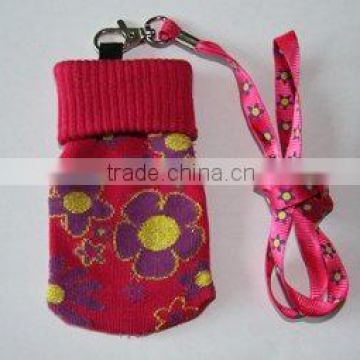 Knitted cute fashion cellphone pouch