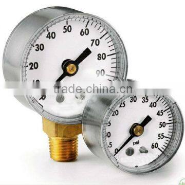 bourdon tube pressure gauges