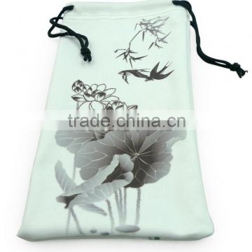 hot sale hot tranfer printing microfiber cell phone pouch