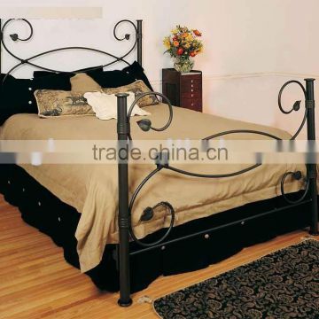 2014top-selling black cast iron bed grill designs
