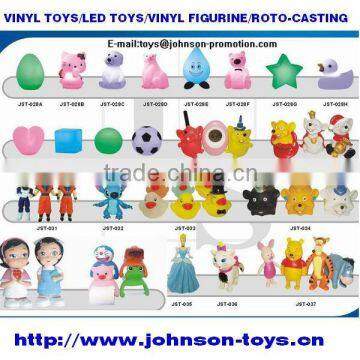 CE/ROHS/EN71 vinyl pvc rubber toy