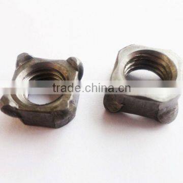 Steel square weld nuts