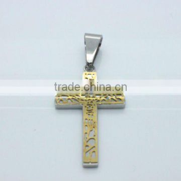 mens gold cross pendants