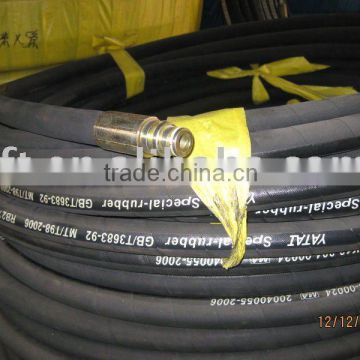 Oil Hose -- Wire Braided Rubber Hose