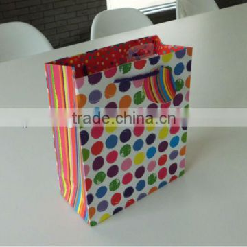 small recycled paper bags
