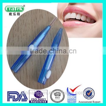 FDA certificate approved interdental brush toothpick