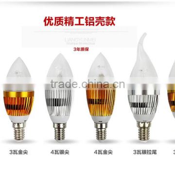 E14 LED Candle Light Lamp Bulb Globe 3W 220V