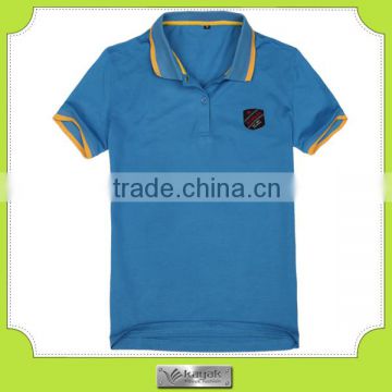 Best quality custom new design embroidery polo shirts