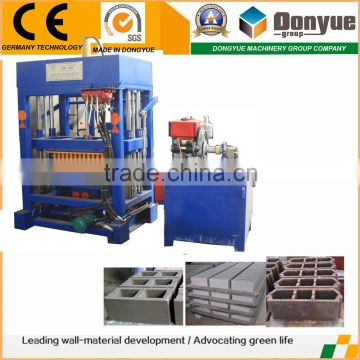 New product QT4-30 diesel-engine type concrete hydraulic hallow block making machine for sale in Tanzania