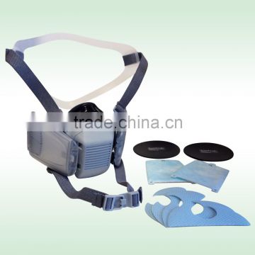 Cost-effective reusable dust mask for farming equipment