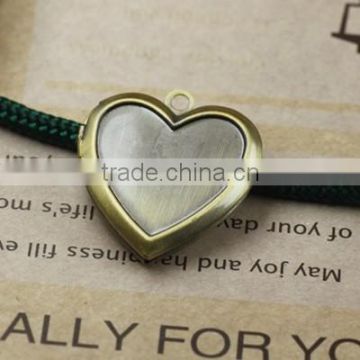22MM vintage love heart brass bronze heart locket,locket pendant,pendant setting tray 1131028
