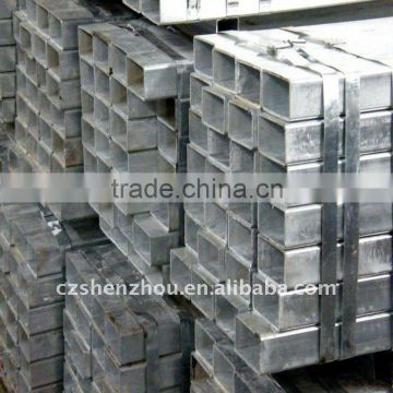 Thin wall galvanized square steel pipe/tube