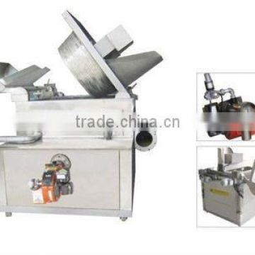 Gas + steam dual-use fully automatic water mixing deep frying machine