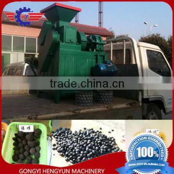 pyrolysis sawdust bamboo briquettes biochar ball making machine