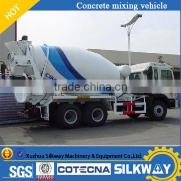 2017 CIMC Concrete mixing vehicle cement mixer truck with high quality
