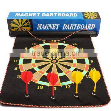 Fitness fashion sports soft darts plate 16" roll type magnetic dart board